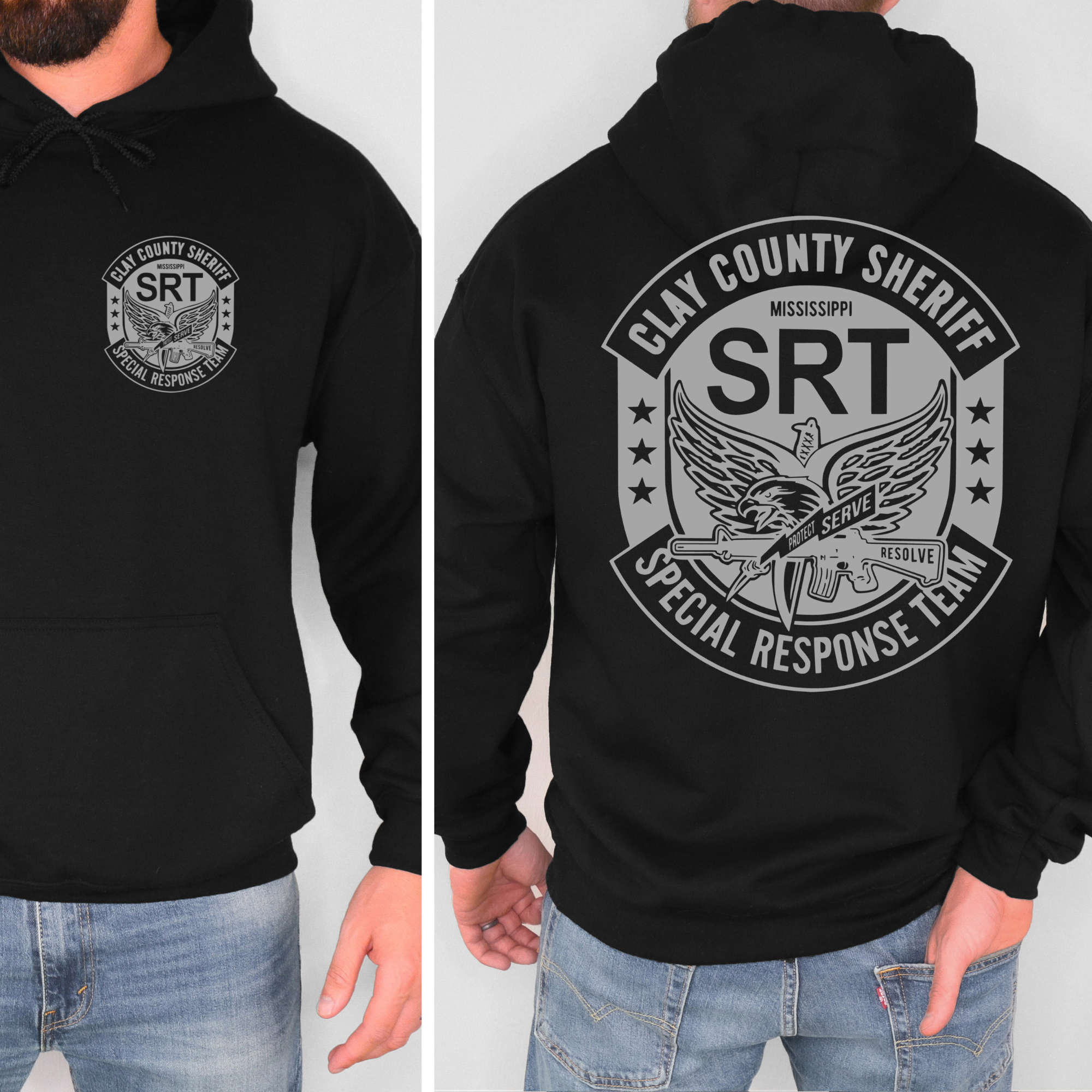 SRT Hoodie (Front & Back)