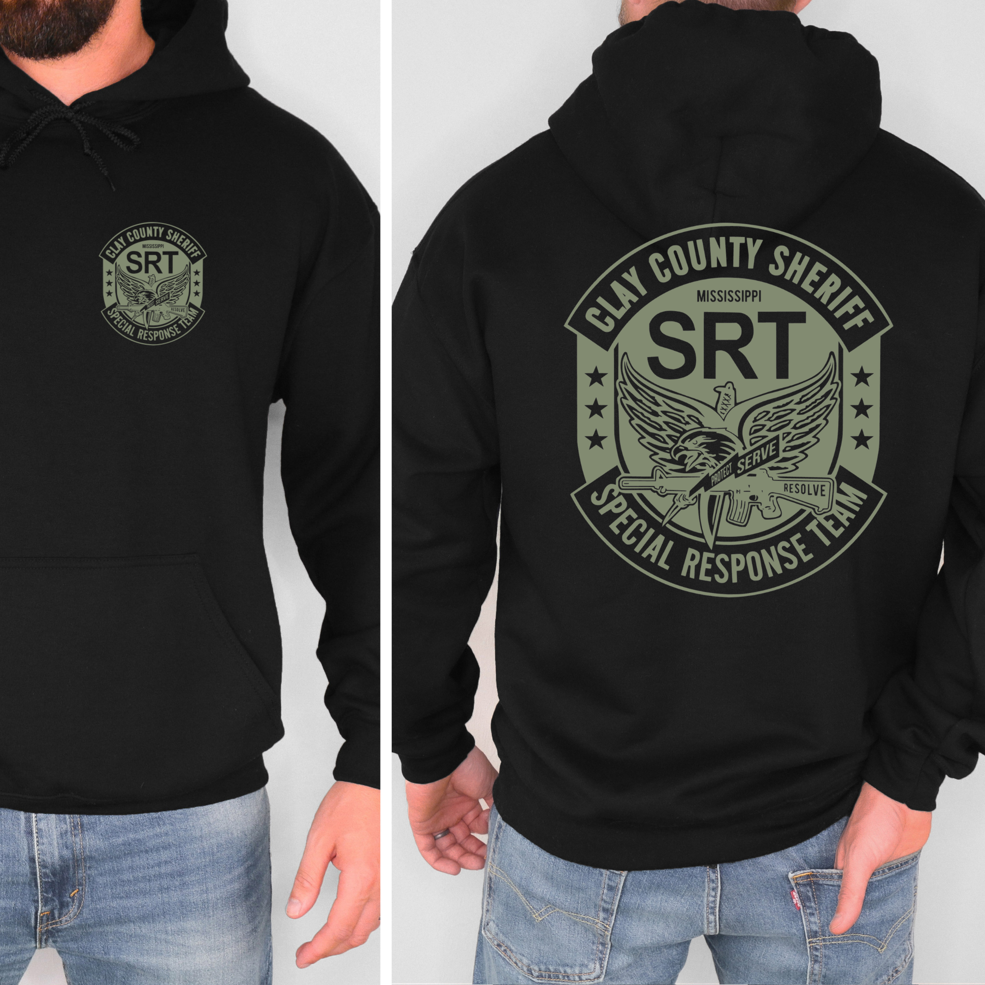 SRT Hoodie (Front & Back)