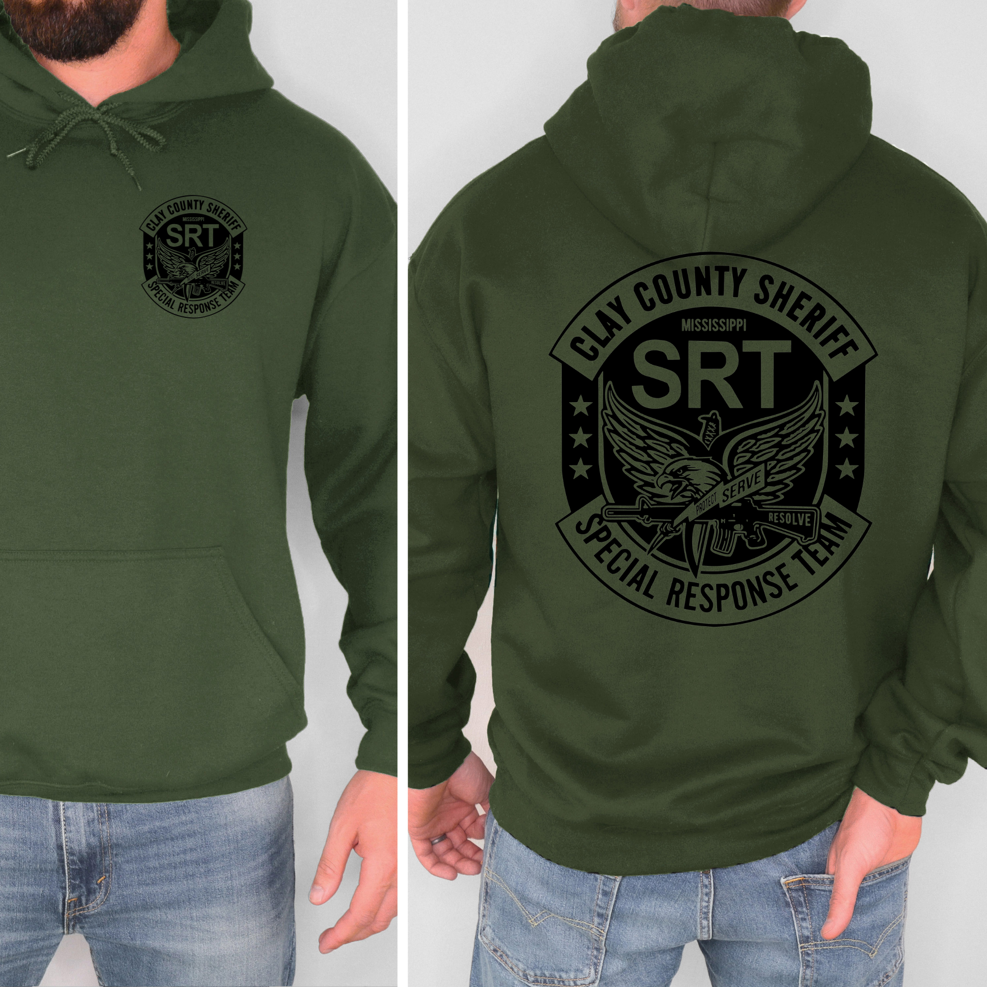 SRT Hoodie (Front & Back)