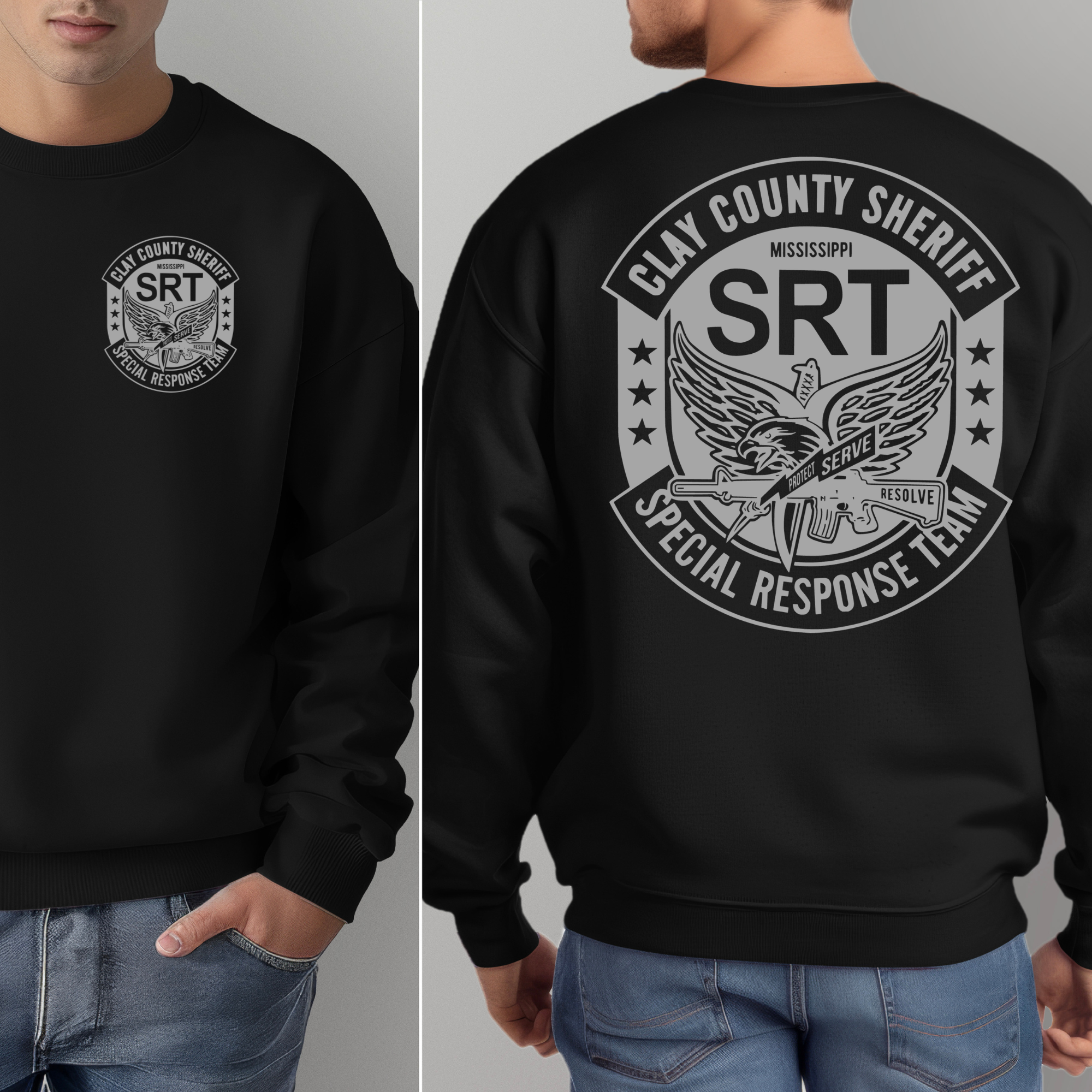 SRT Sweatshirt (Front & Back)