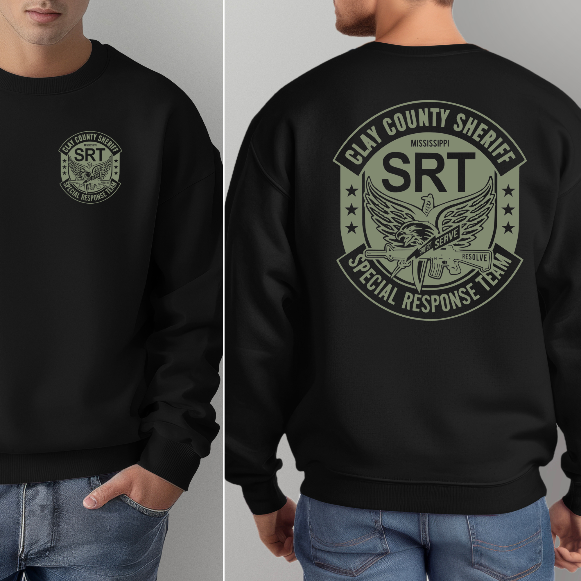 SRT Sweatshirt (Front & Back)