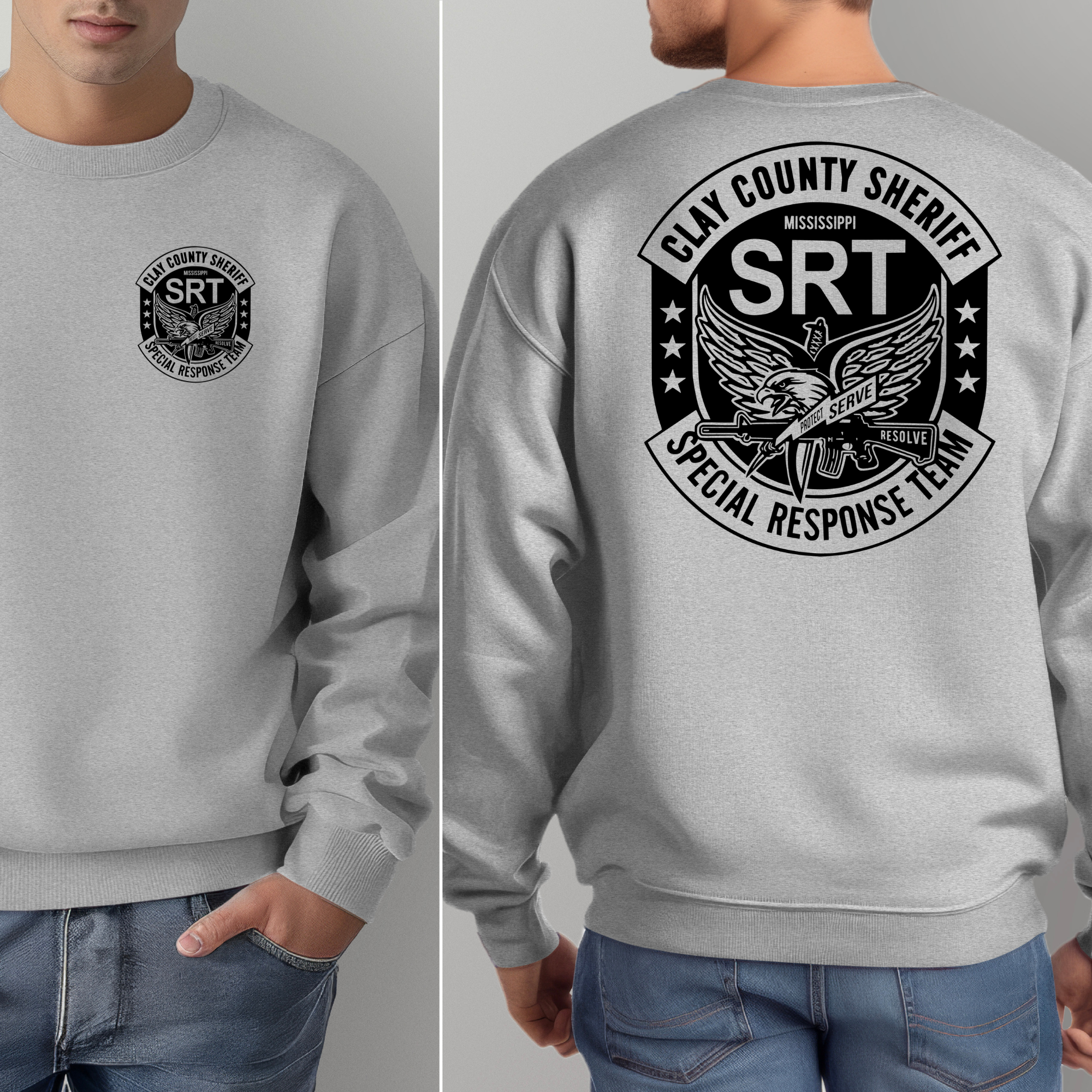 SRT Sweatshirt (Front & Back)