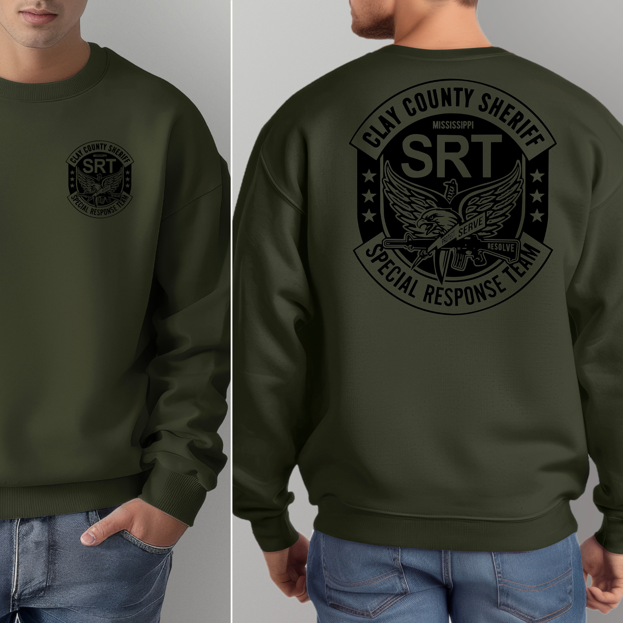 SRT Sweatshirt (Front & Back)